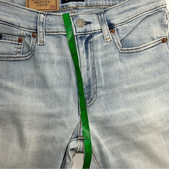 Polo Ralph Lauren The Tompkins Skinny Crop Size 28 - Picture 10 of 16